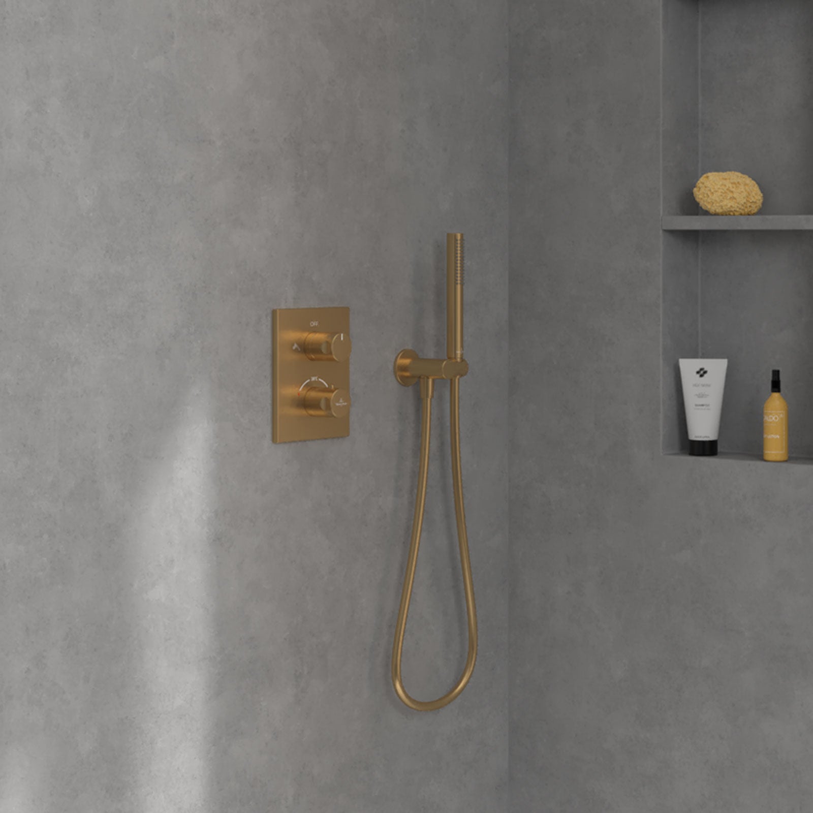 Villeroy & Boch Universal Concealed Thermostatic Shower Valve with Dual Outlet