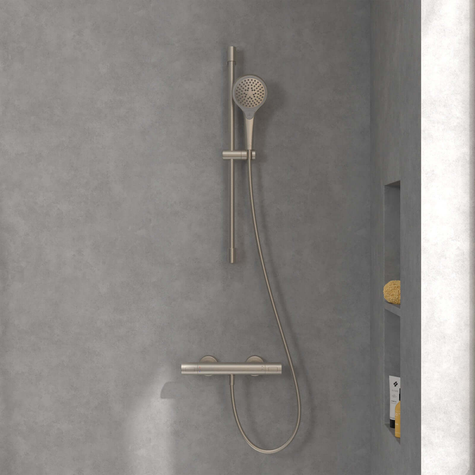 Villeroy & Boch Universal Thermostatic Round Bar Shower Valve