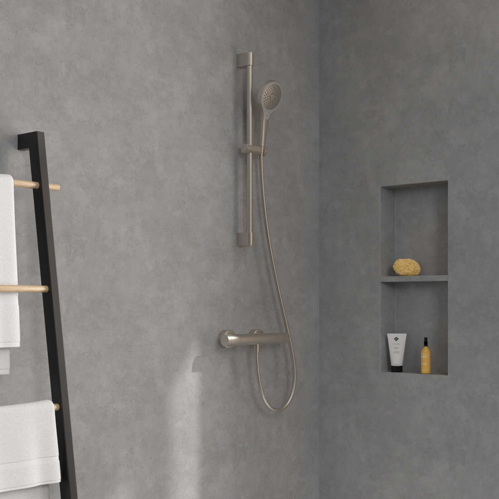 Villeroy & Boch Universal Thermostatic Round Bar Shower Valve