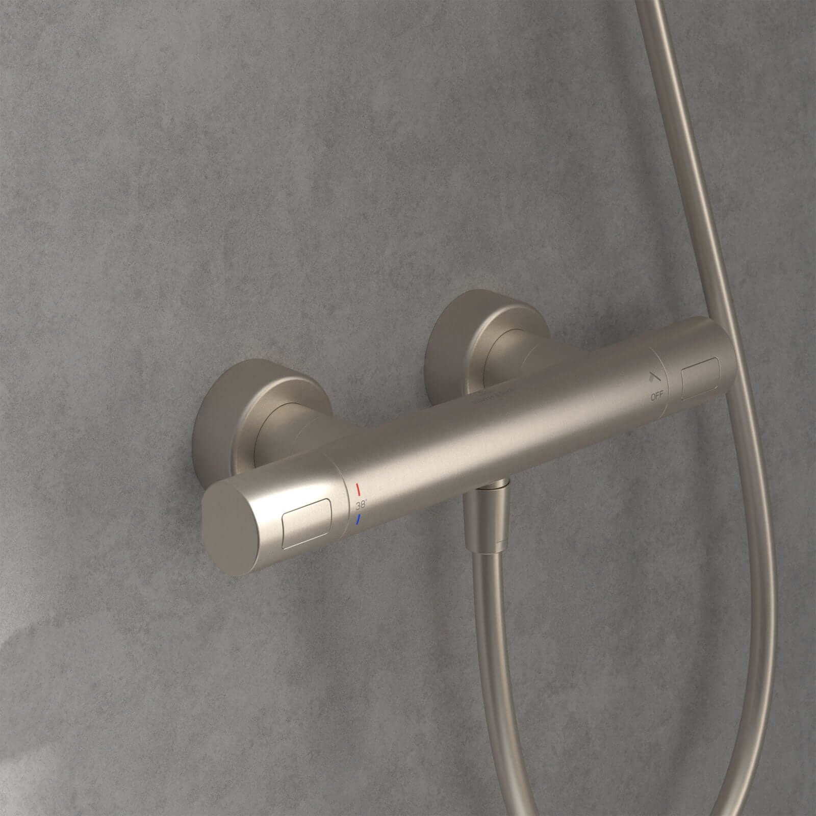 Villeroy & Boch Universal Thermostatic Round Bar Shower Valve