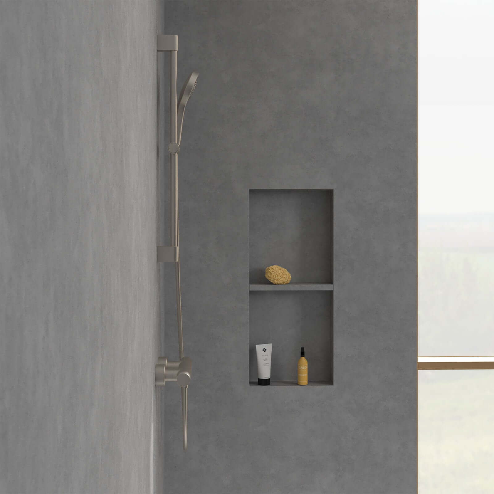 Villeroy & Boch Universal Thermostatic Round Bar Shower Valve