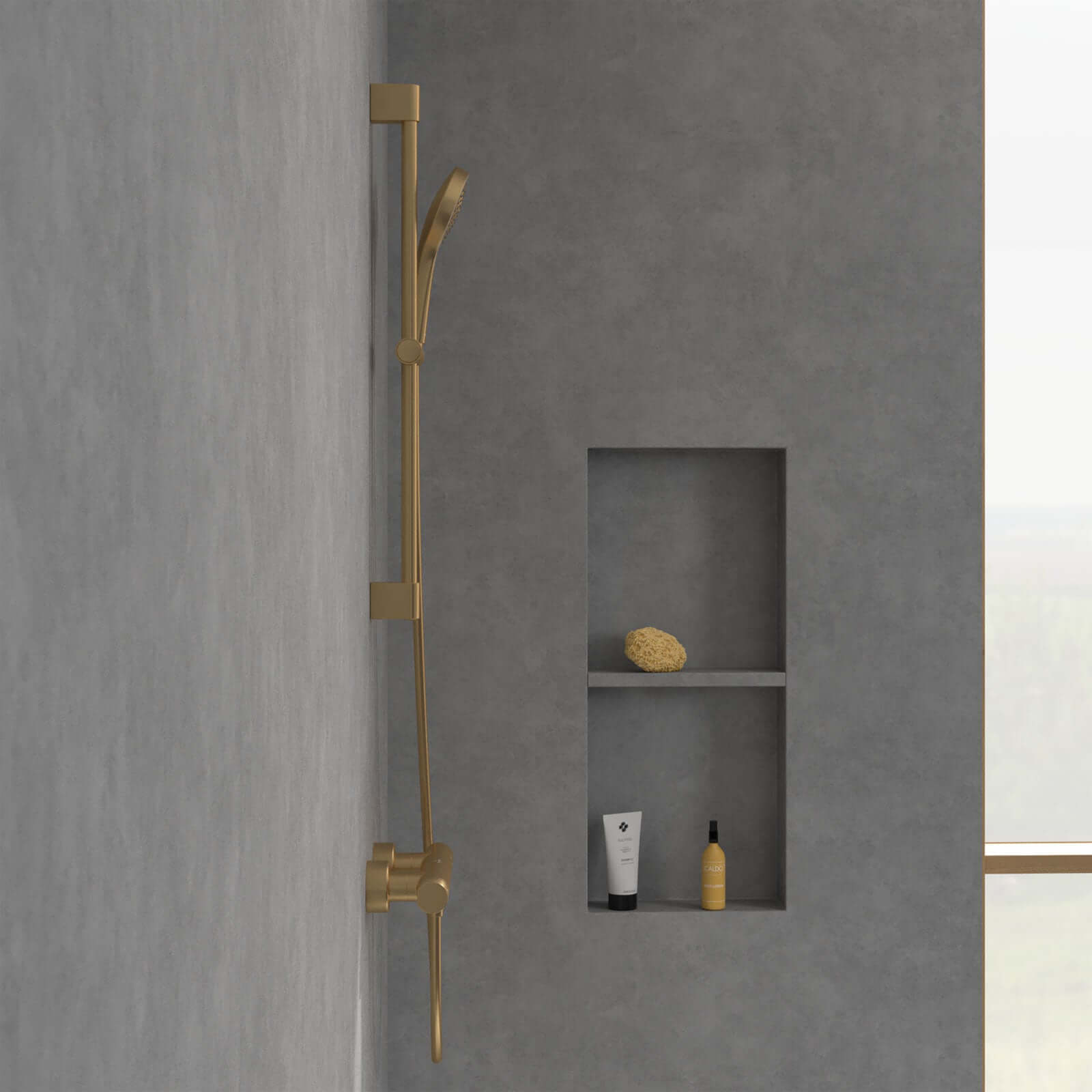 Villeroy & Boch Universal Thermostatic Round Bar Shower Valve