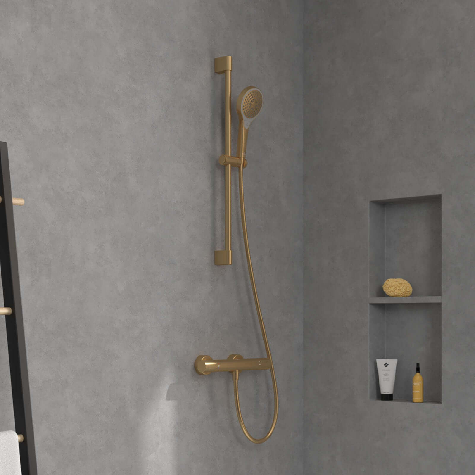 Villeroy & Boch Universal Thermostatic Round Bar Shower Valve