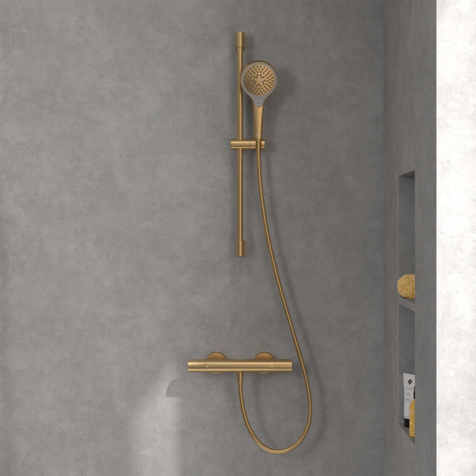 Villeroy & Boch Universal Thermostatic Round Bar Shower Valve
