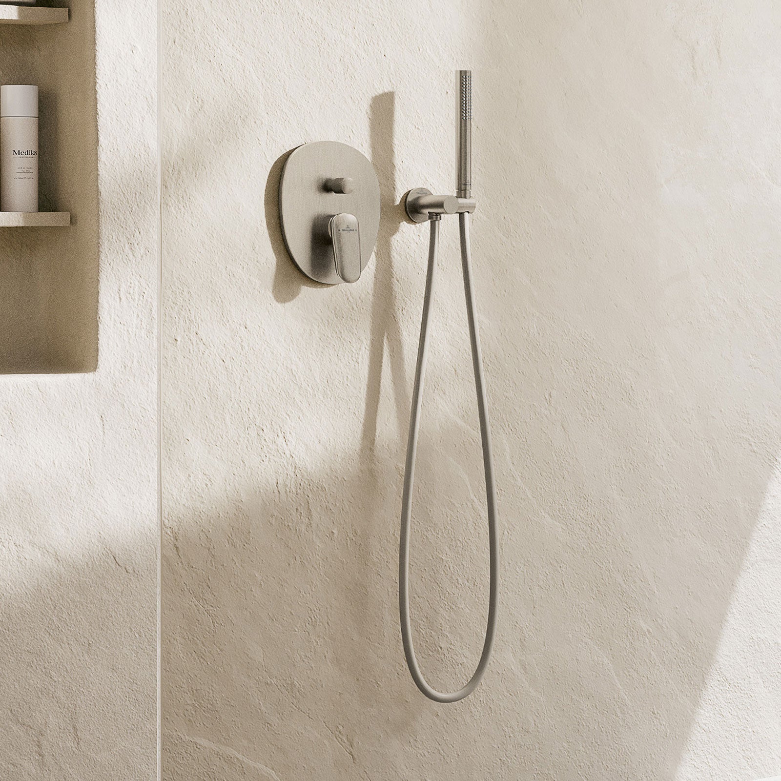 Villeroy & Boch Verve Slim Hand Shower Single Spray, Round