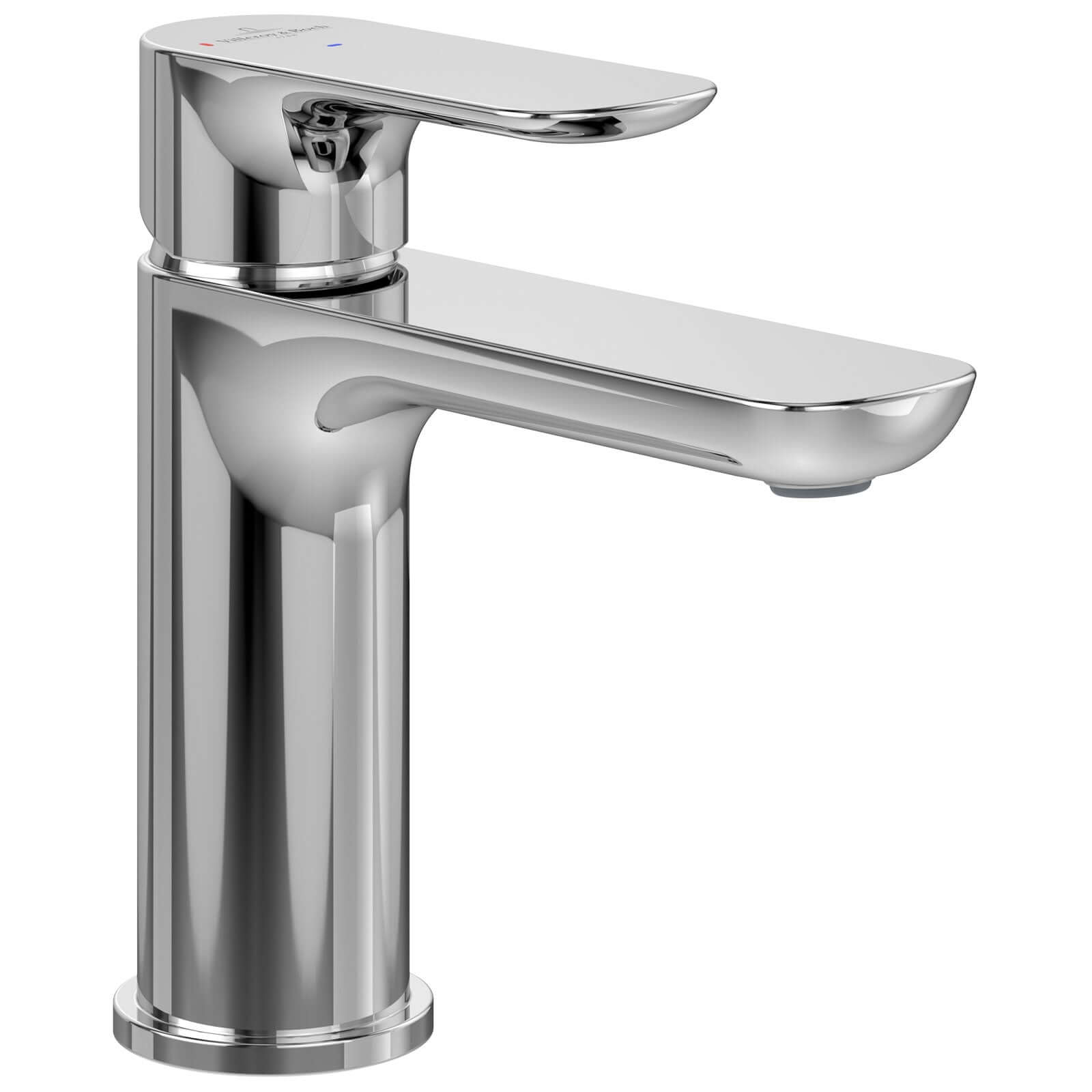 Villeroy & Boch O.novo Chrome Single Lever Basin Mixer Tap Without waste