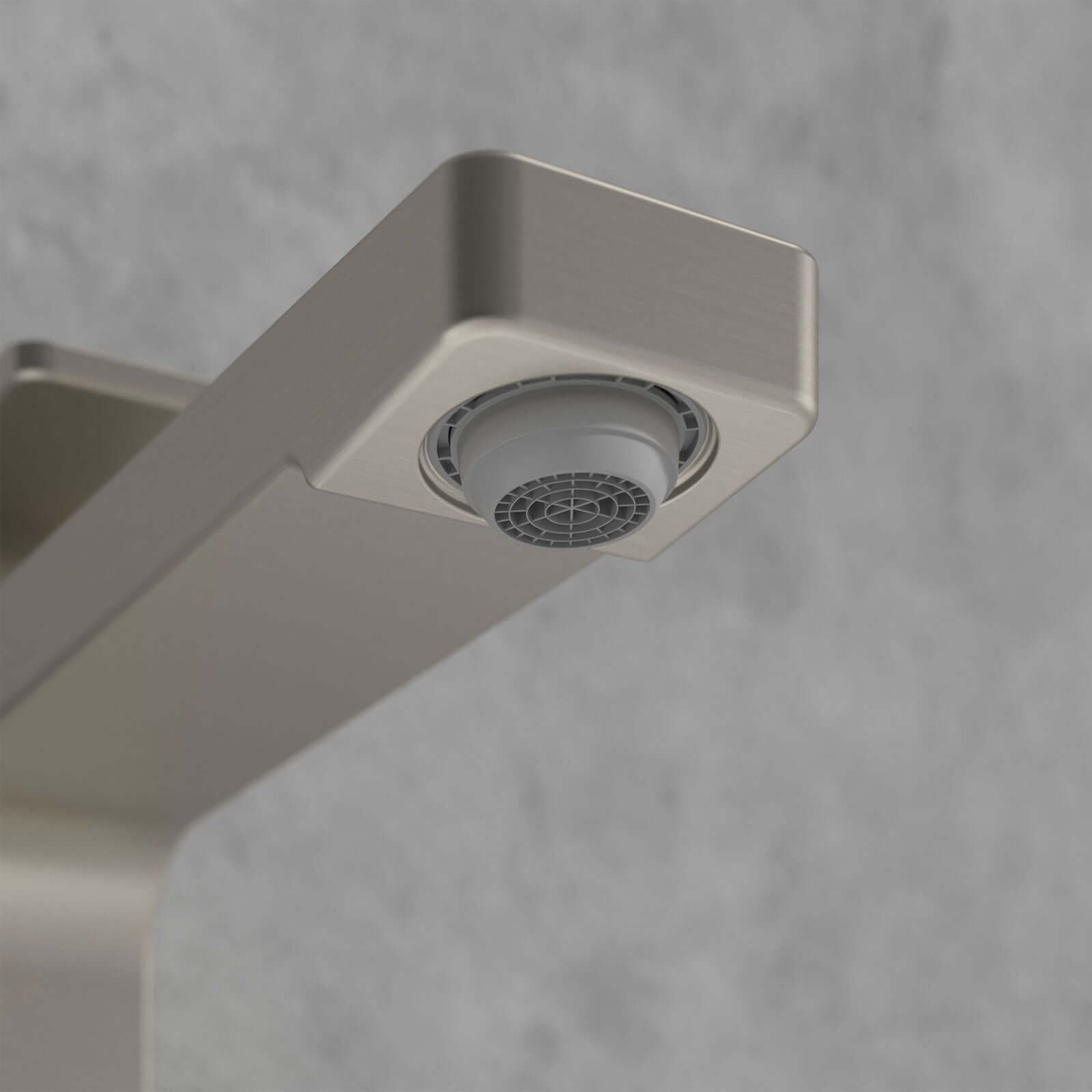 Villeroy & Boch Architectura Square Tall Single Lever Basin Mixer Tap with Push Open Waste