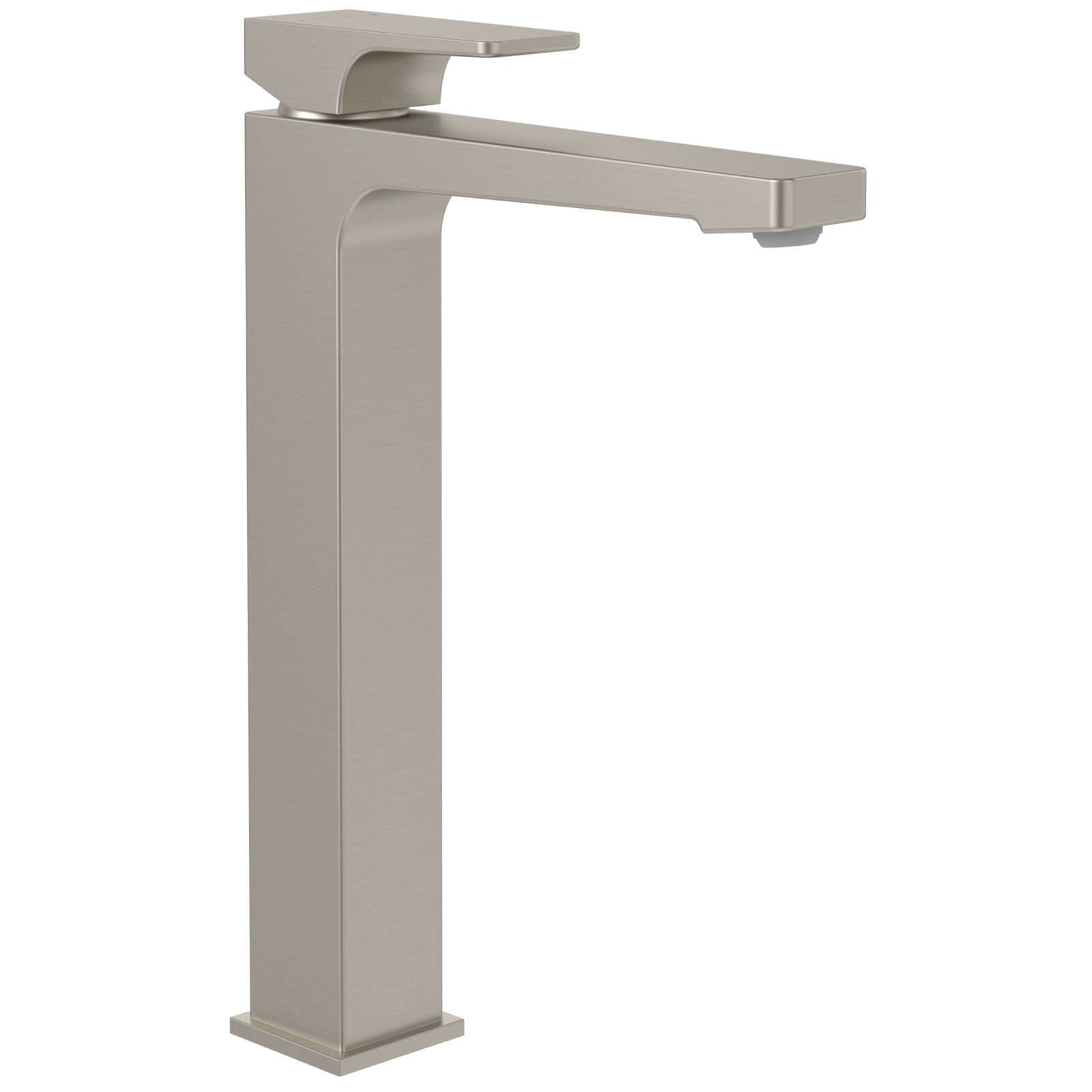 Villeroy & Boch Architectura Square Tall Single Lever Basin Mixer Tap with Push Open Waste