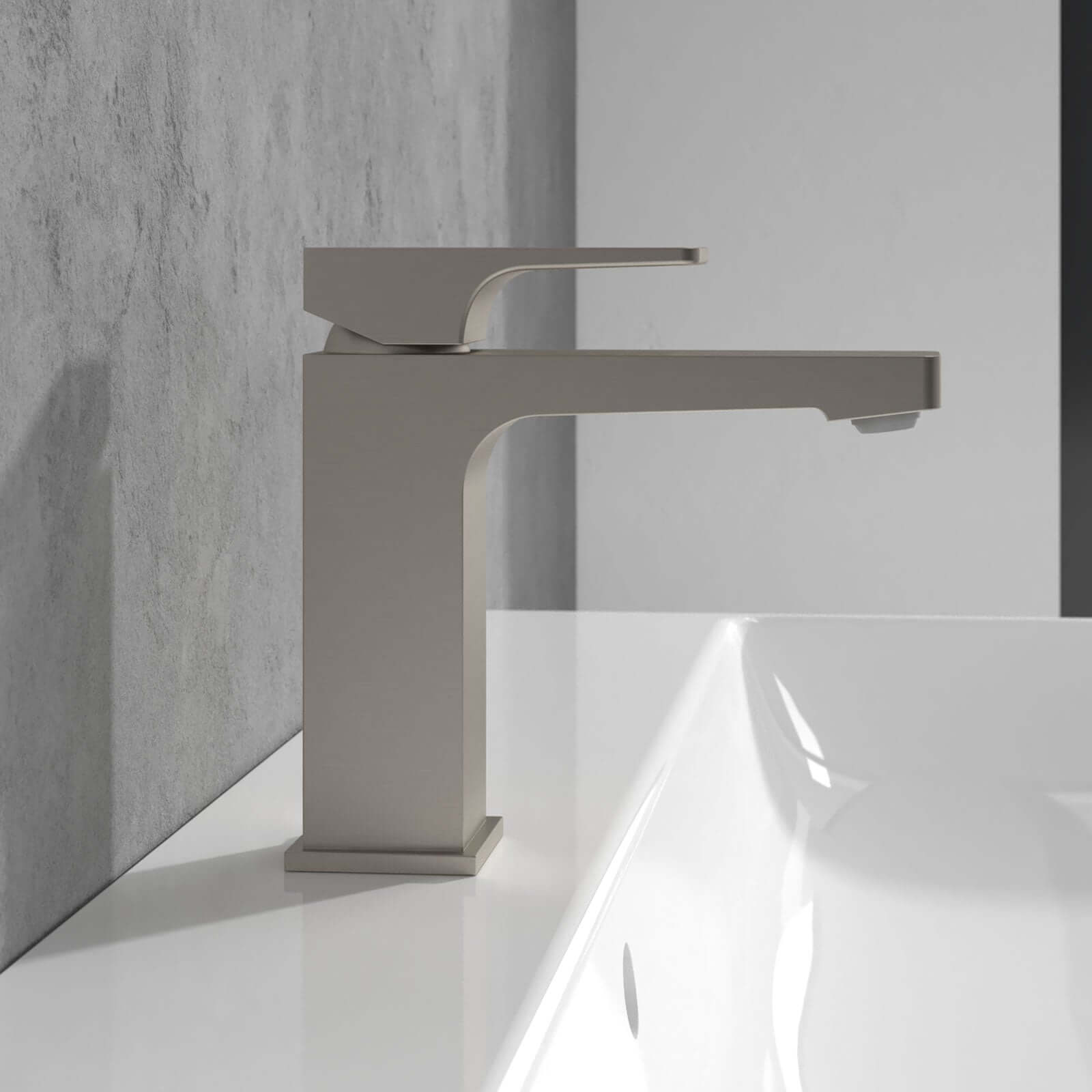 Villeroy & Boch Architectura Square Single Lever Basin Mixer Tap without Waste