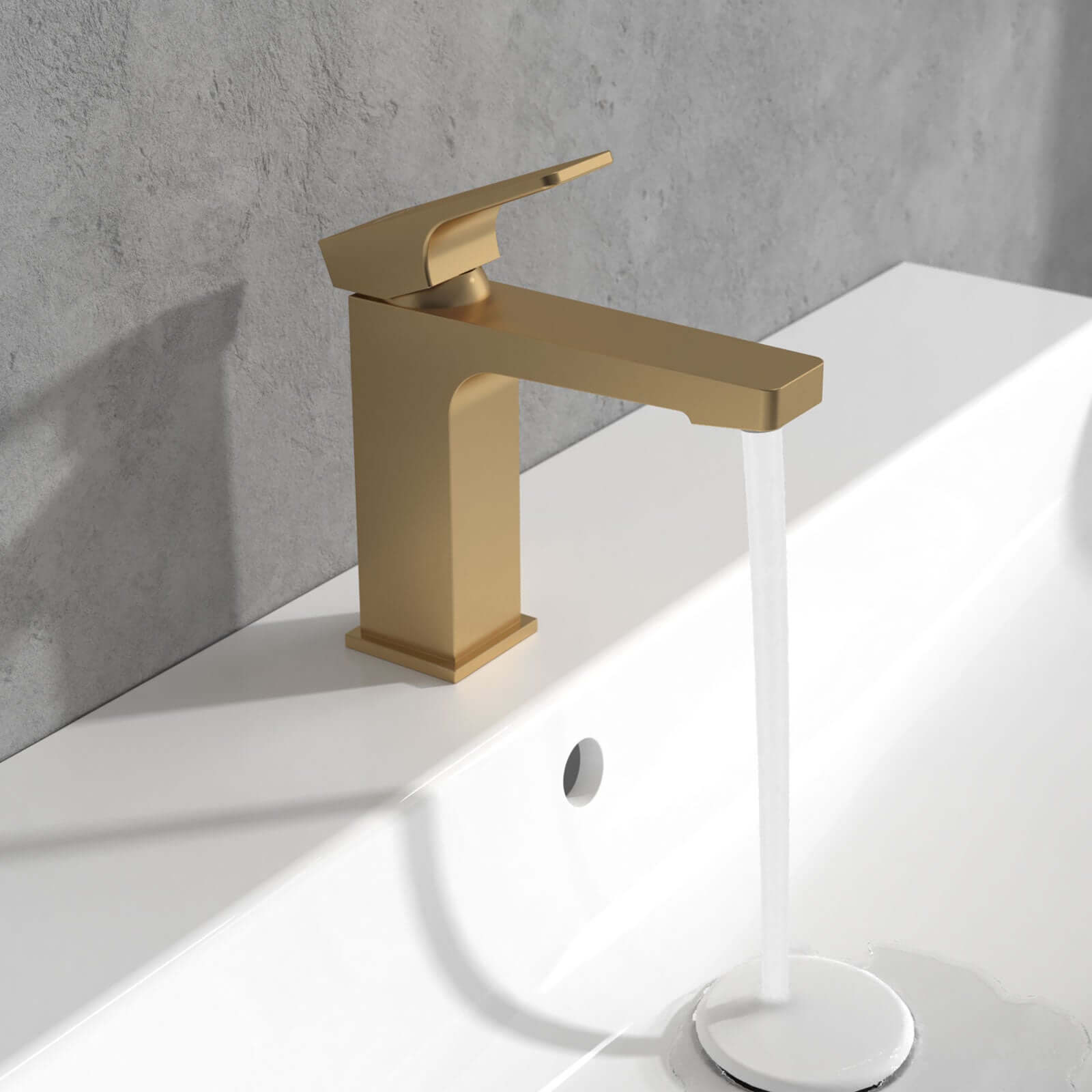 Villeroy & Boch Architectura Square Single Lever Basin Mixer Tap without Waste