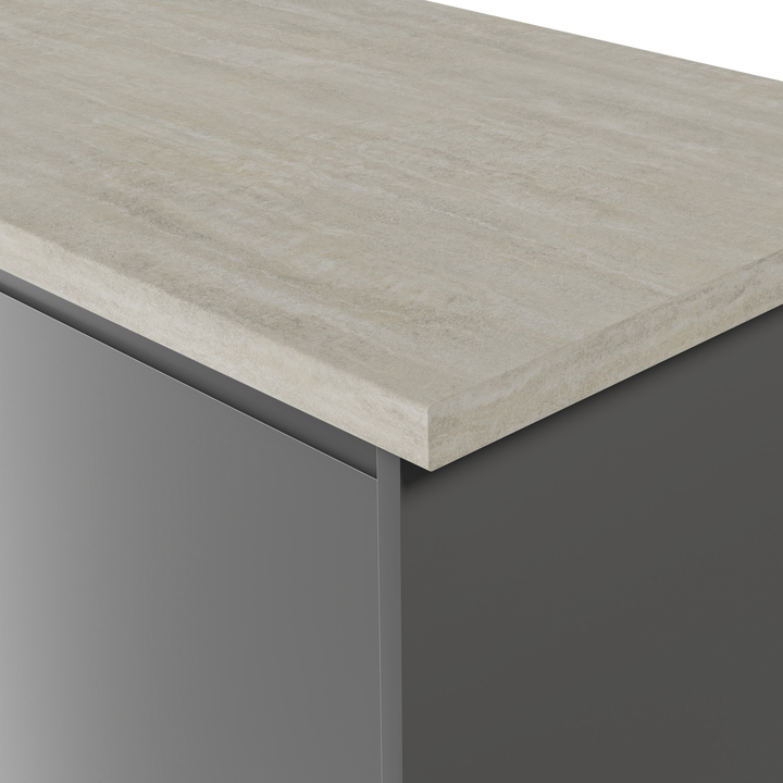 Formica Originals PP5812 Tumbled Travertine Laminate Kitchen Worktop - Ardesia Finish