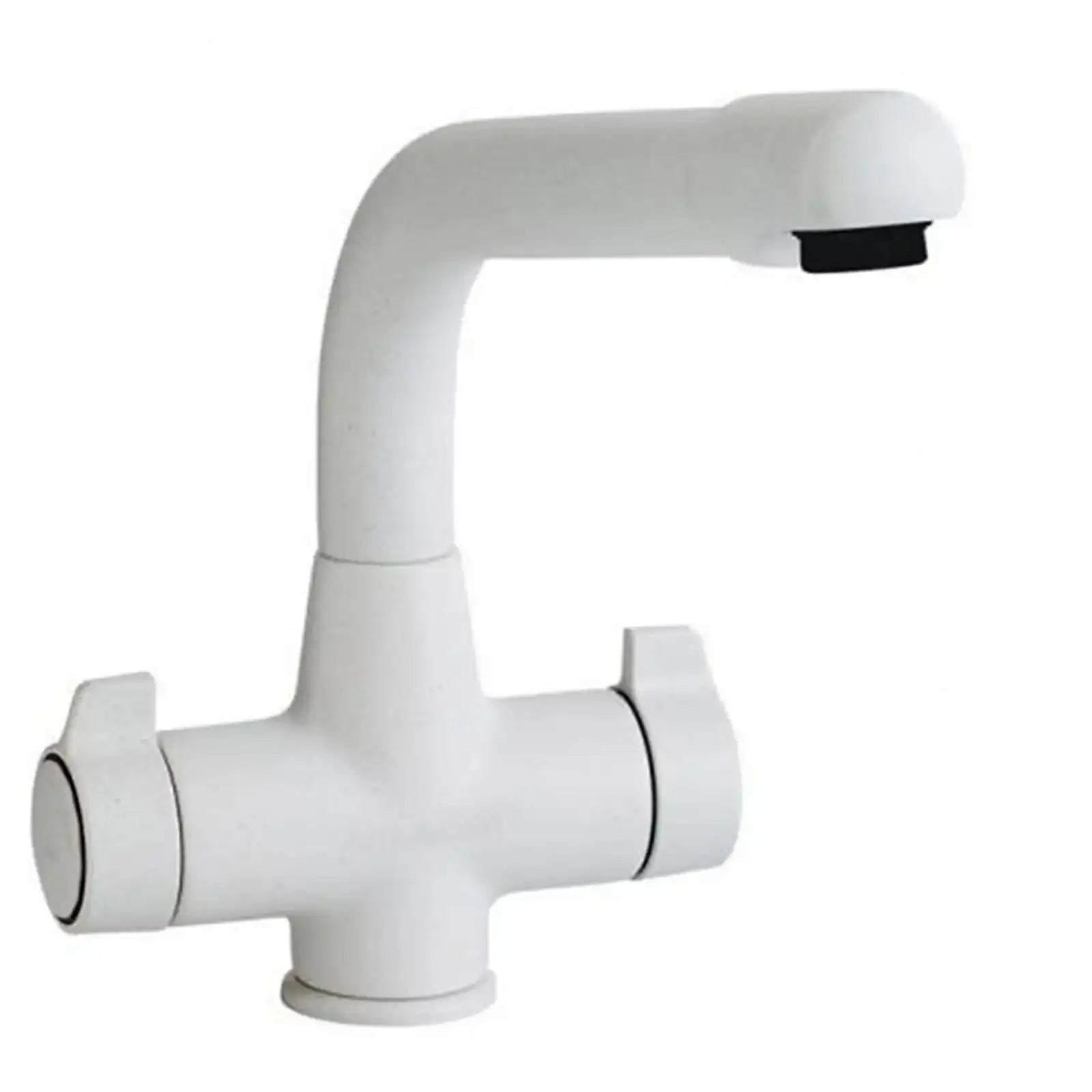 Paini Cruciform White Quarter Turn Sink Mono Tap UKB9545E28PIA