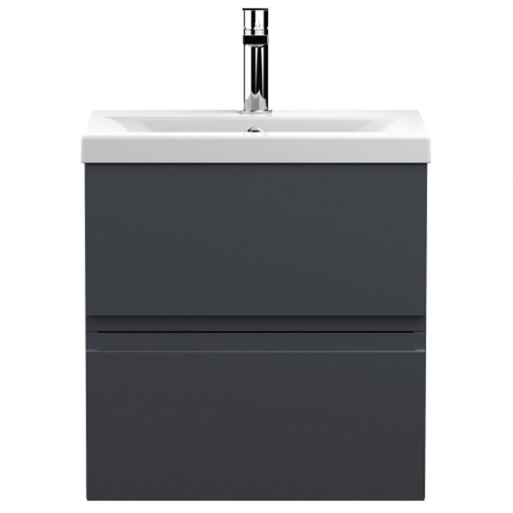 Hudson Reed Urban 500mm Wall Hung 2-Drawer Vanity Unit with Basin