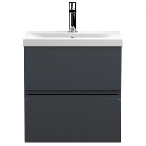 Hudson Reed Urban 500mm Wall Hung 2-Drawer Vanity Unit with Basin