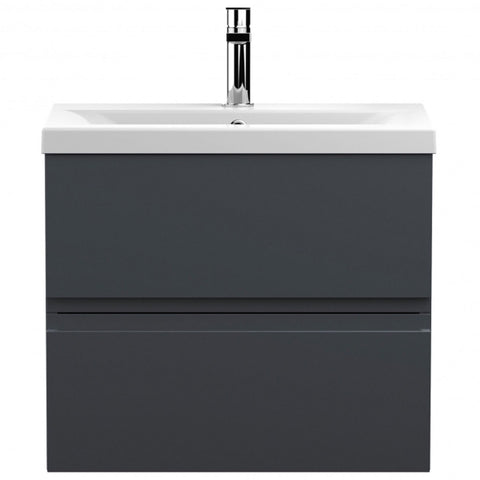 Hudson Reed Urban 600mm Wall Hung 2-Drawer Vanity Unit & Basin