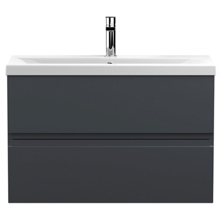 Hudson Reed Urban 800mm Wall Hung 2-Drawer Vanity Unit & Basin Combo