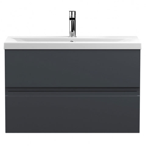 Hudson Reed Urban 800mm Wall Hung 2-Drawer Vanity Unit & Basin Combo