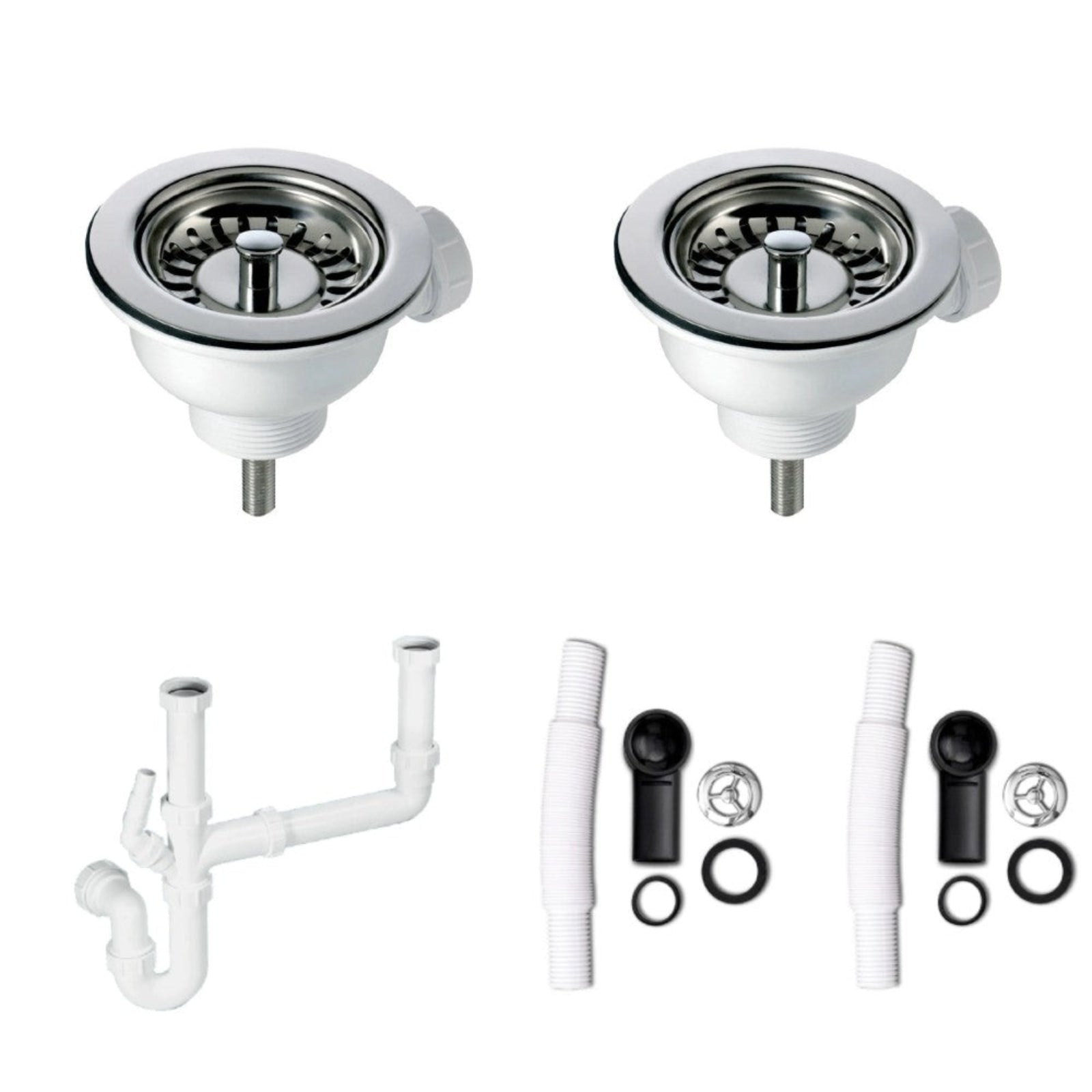 Replacement Waste Kit for Villeroy & Boch Farmhouse 60, 80 & 90 Kitchen Sinks