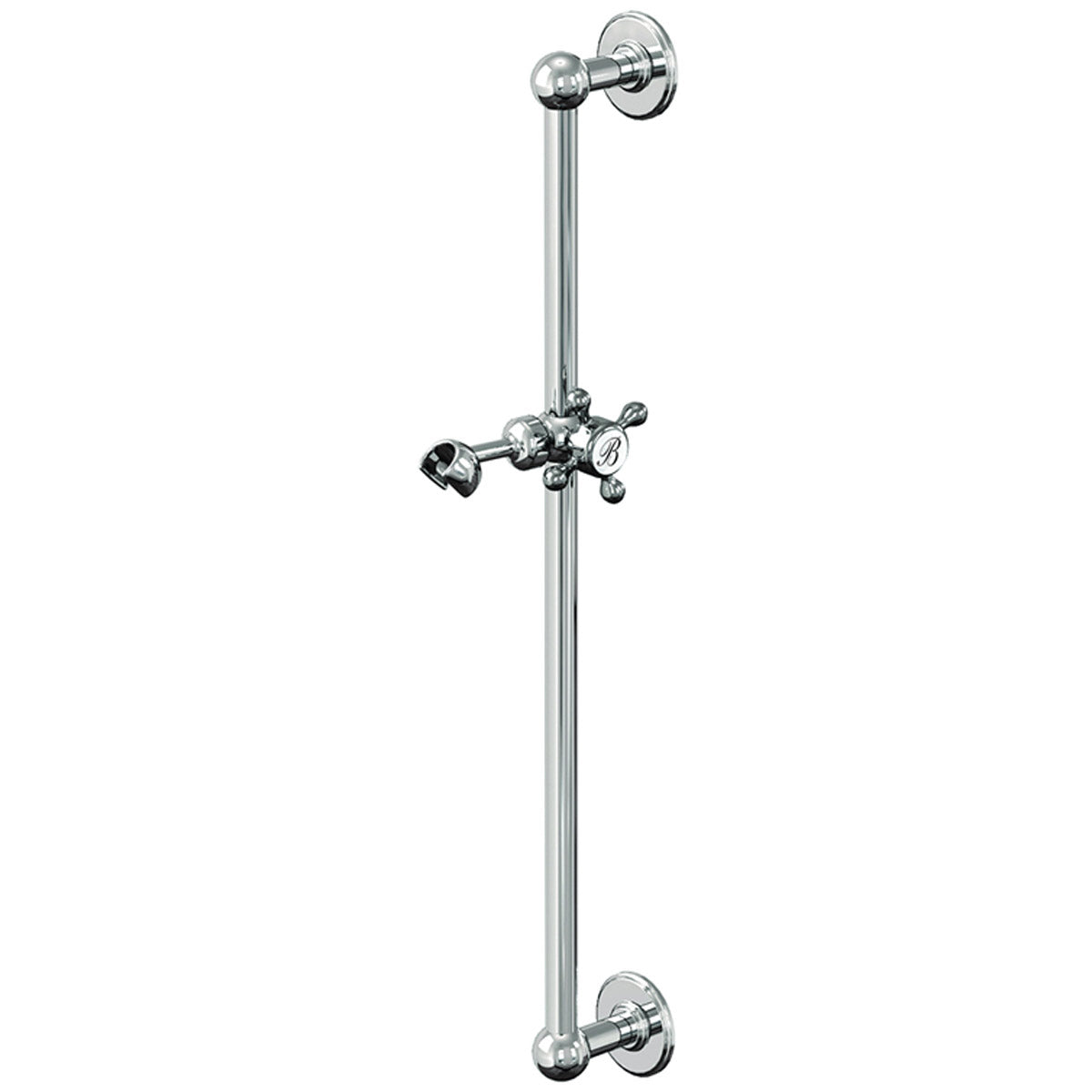 Burlington Chrome Plated Shower Slide Rail