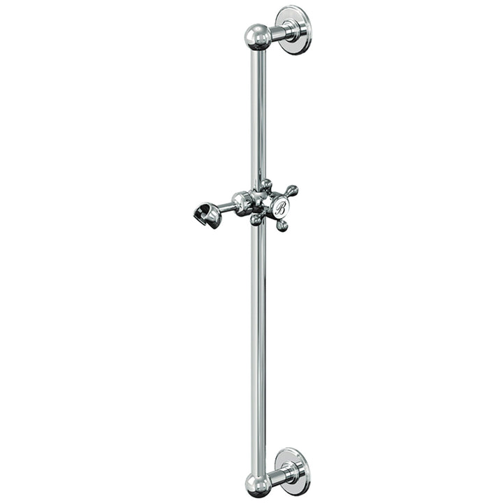 Burlington Chrome Plated Shower Slide Rail