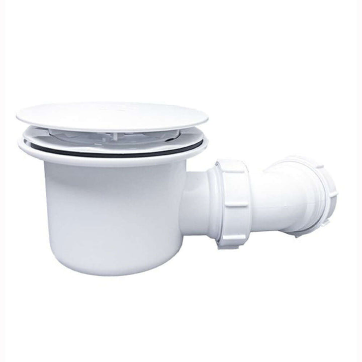 MX White Hi-Flow Waste & Cover 90mm WBD