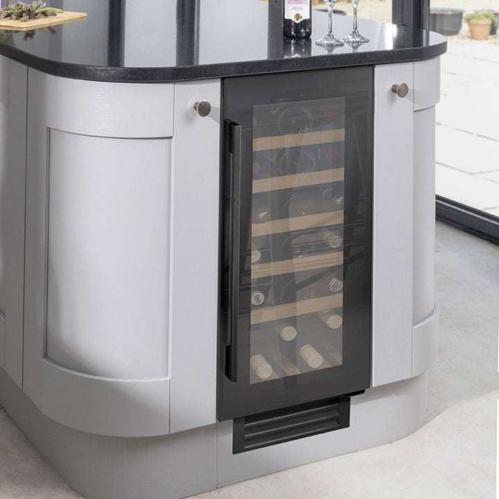 Caple Black Undercounter Single Zone Wine Cooler