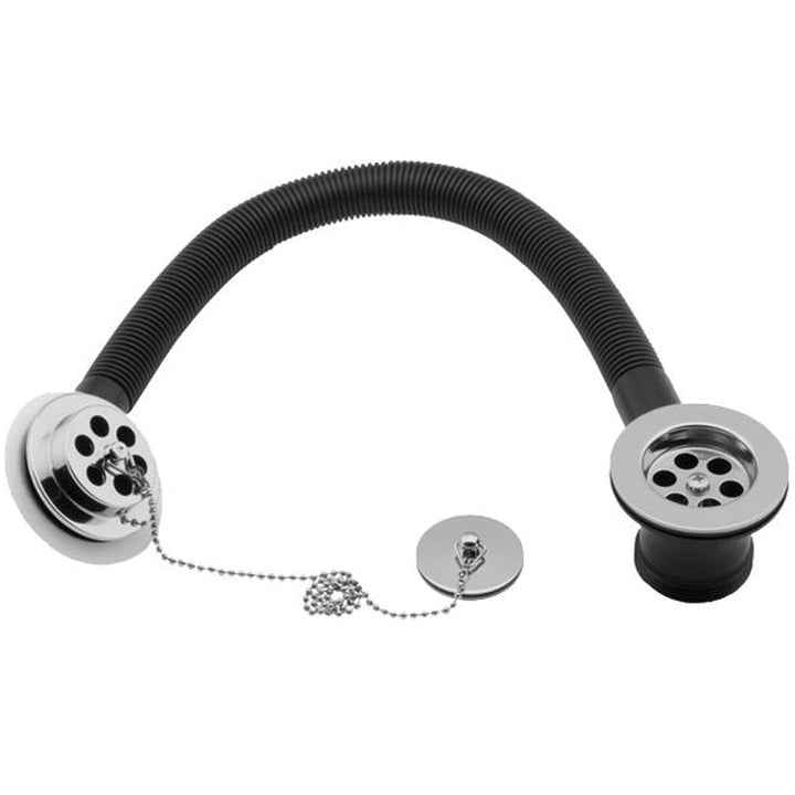 Deva Chrome 1.5'' Plastic Bath Waste And Overflow WST27/BATH