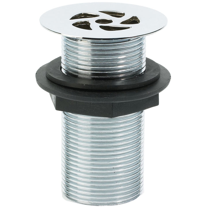 Deva Chrome Free Flow 1 1/4" Unslotted Basin Waste WSTGR114/UNS