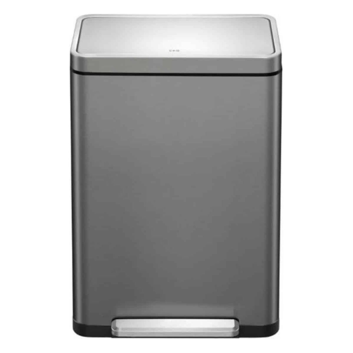 EKO X Cube 45L Space Saving Soft Close Kitchen Pedal Bin