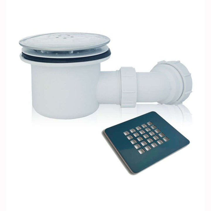 MX Grey Hi-Flow Waste & Cover 90mm X21