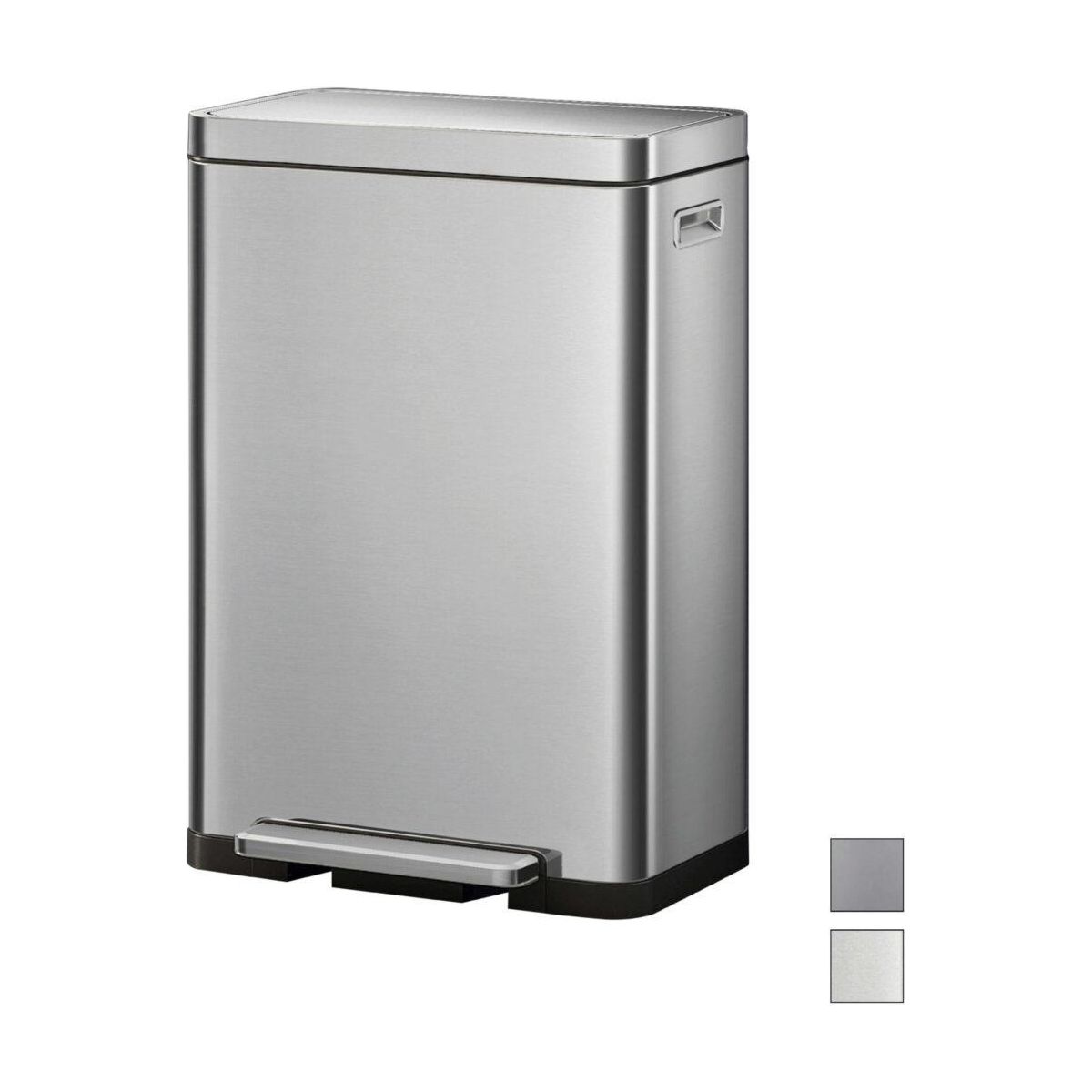 EKO X Cube 45L Space Saving Soft Close Kitchen Pedal Bin
