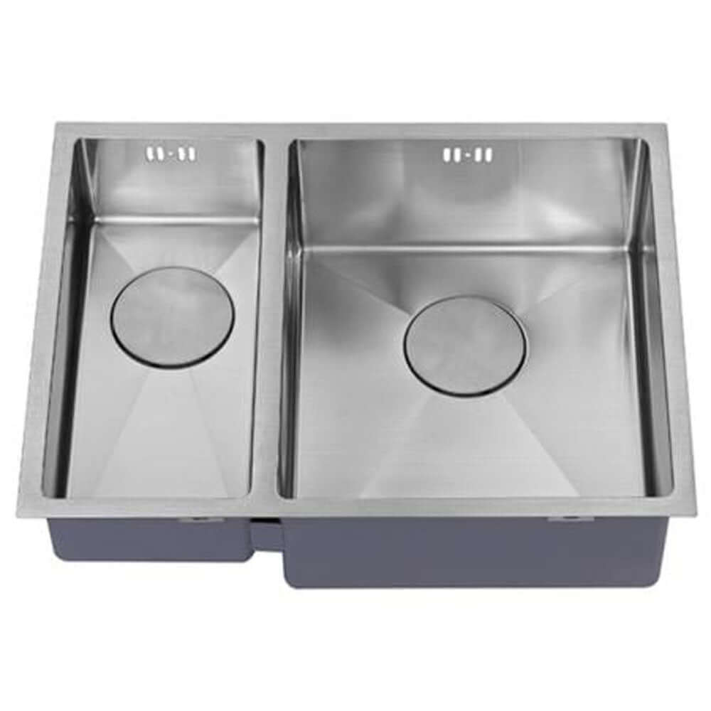 The 1810 Company Zenduo15 180/340U BBR 1.5 Bowl Undermount Kitchen Sink & Waste