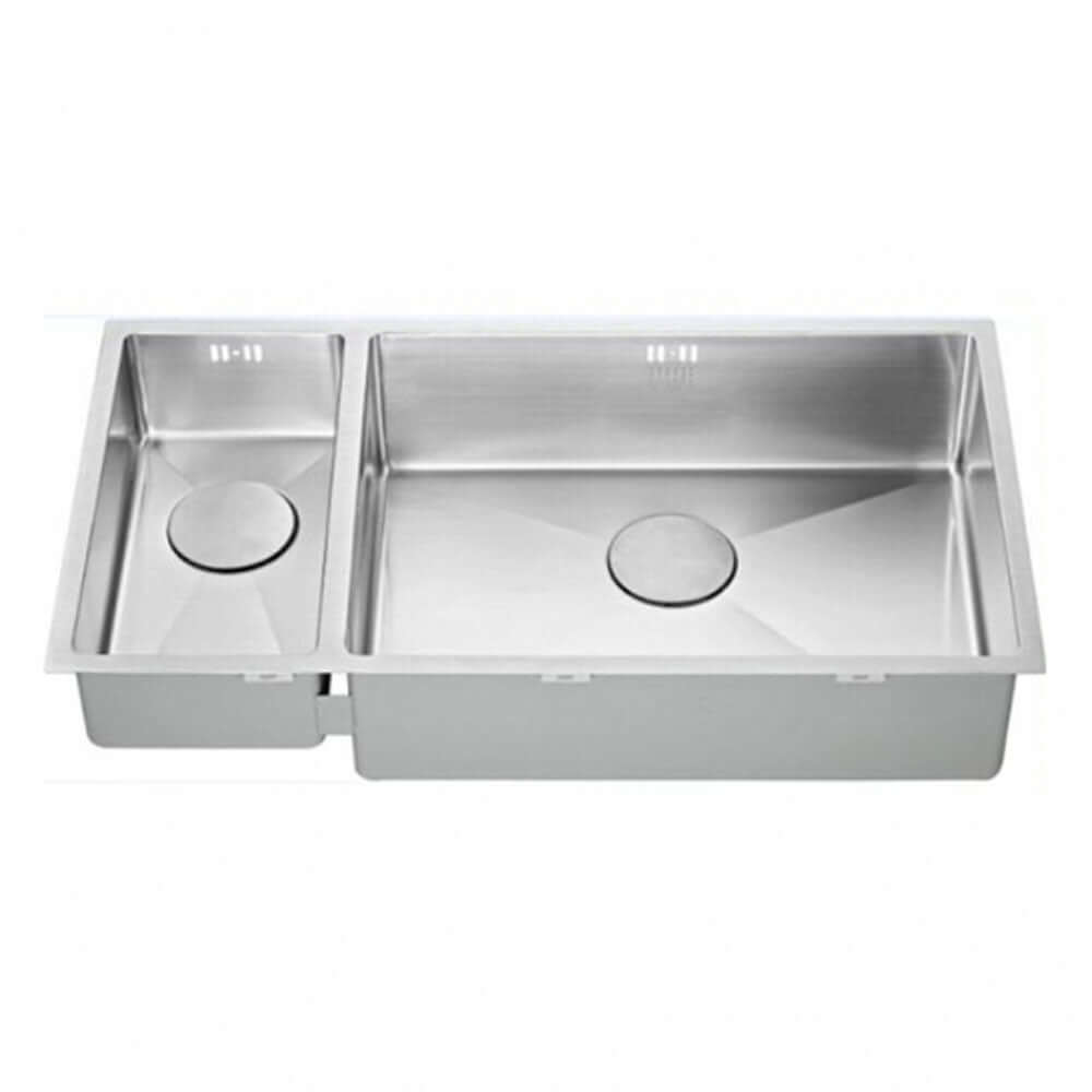 The 1810 Company Zenduo15 200/550 BBR 1.5 Bowl Undermount Kitchen Sink & Waste