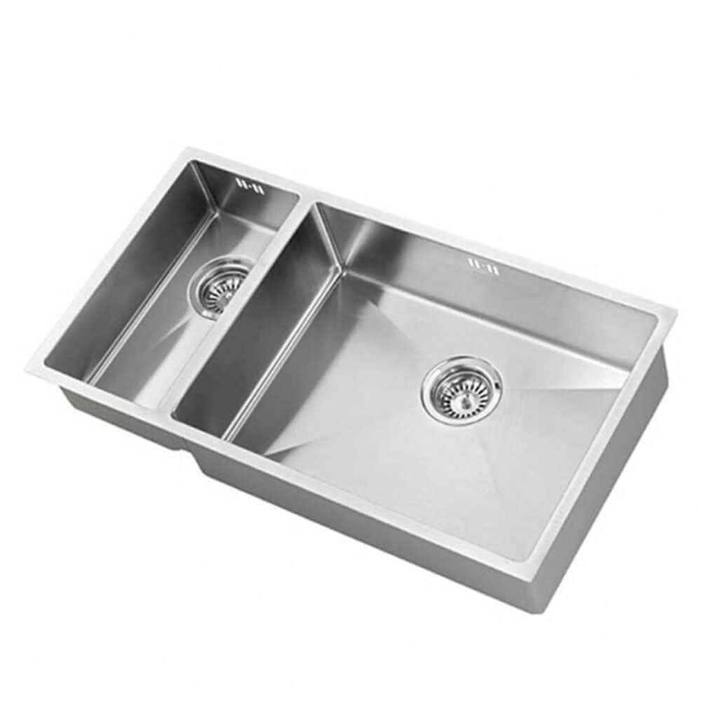The 1810 Company Zenduo15 200/550 BBR 1.5 Bowl Undermount Kitchen Sink & Waste