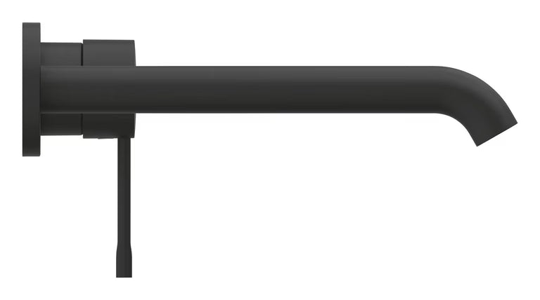 Grohe 2-Hole Matt Black Basin Mixer L-Size