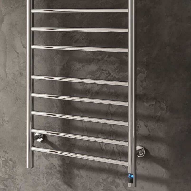 Reina Arnage Stainless Steel Wall Mounted Heated Towel Rail Radiator Polished