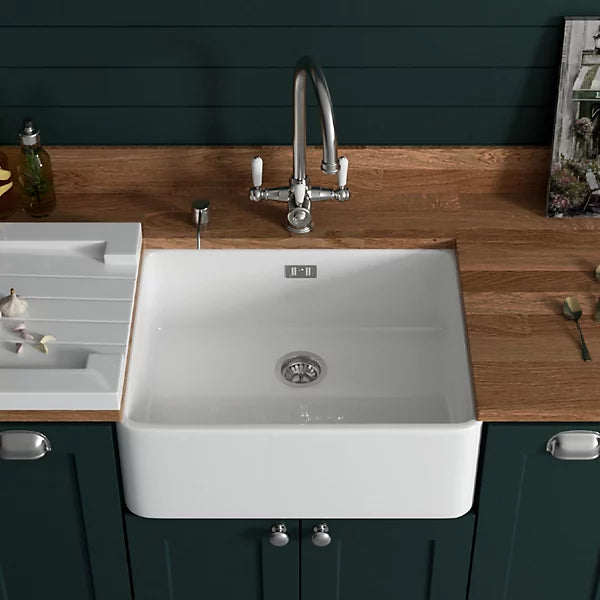 Ceramic Kitchen Sink, Tap & Waste Packs