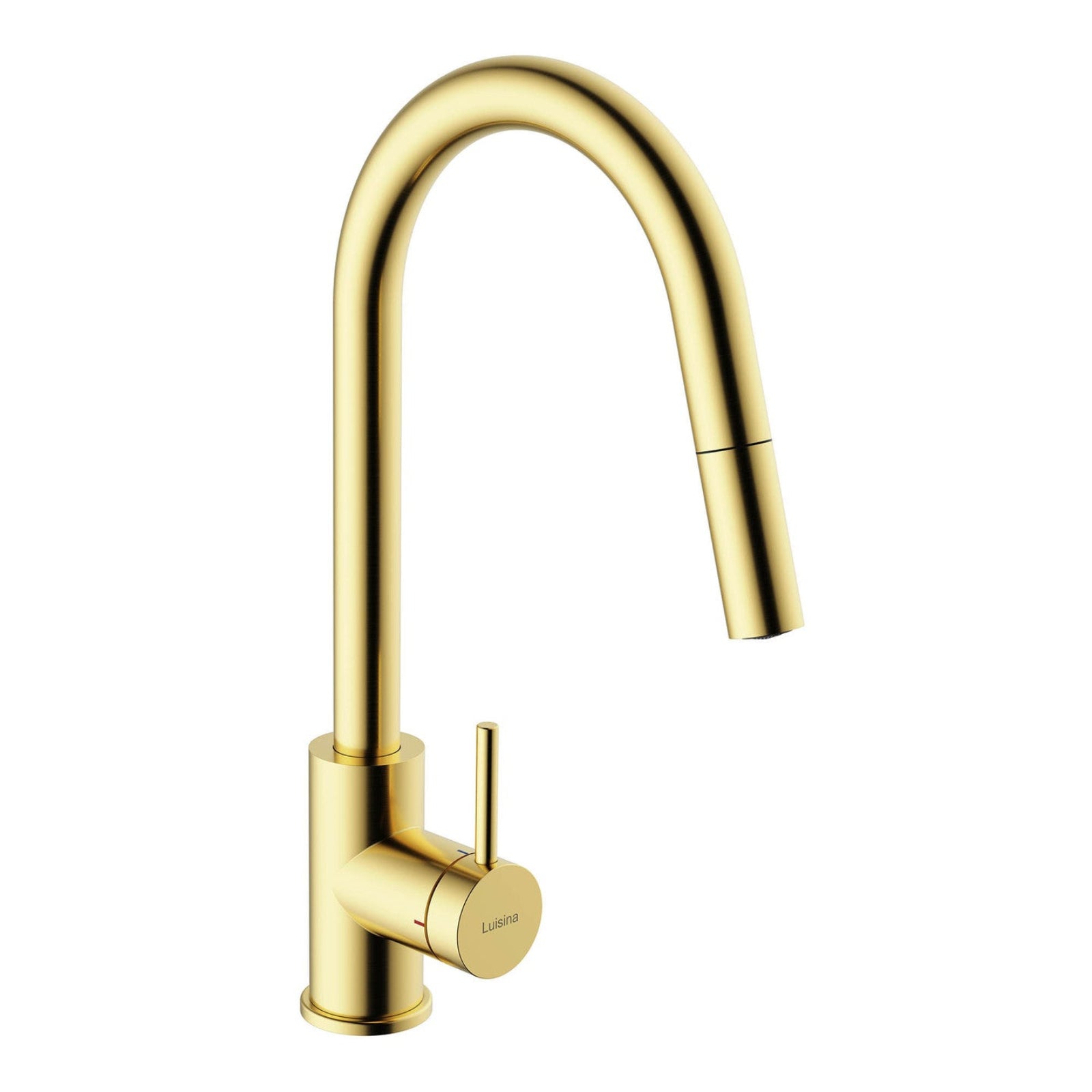 Luisina Kitchen Mixer Tap with Swivel Spout and Pull-out Single-jet Spray