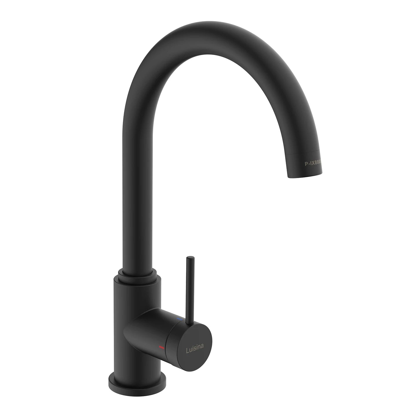 Schütte Single Lever Swan Neck Kitchen Mixer Tap