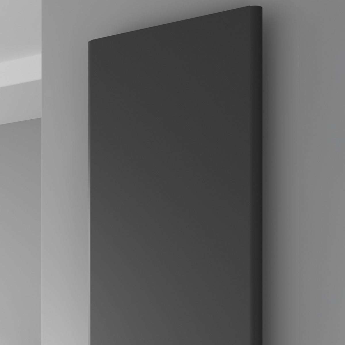 Reina Borda Mild Steel Wall Mounted Heated Towel Rail Radiator Anthracite