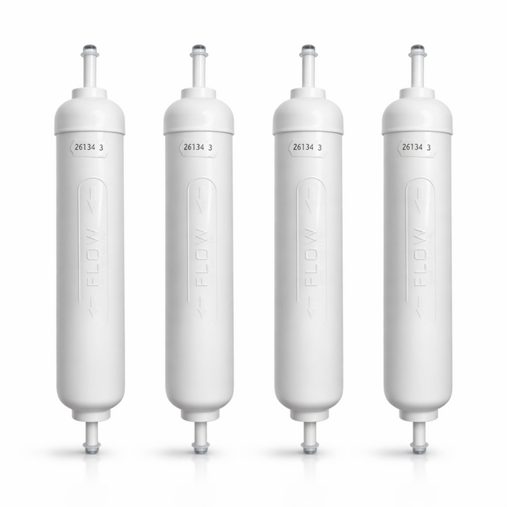 Astini Kelda/Torlan 4 Pack Replacement Water Filter Tap Cartridge CRY3