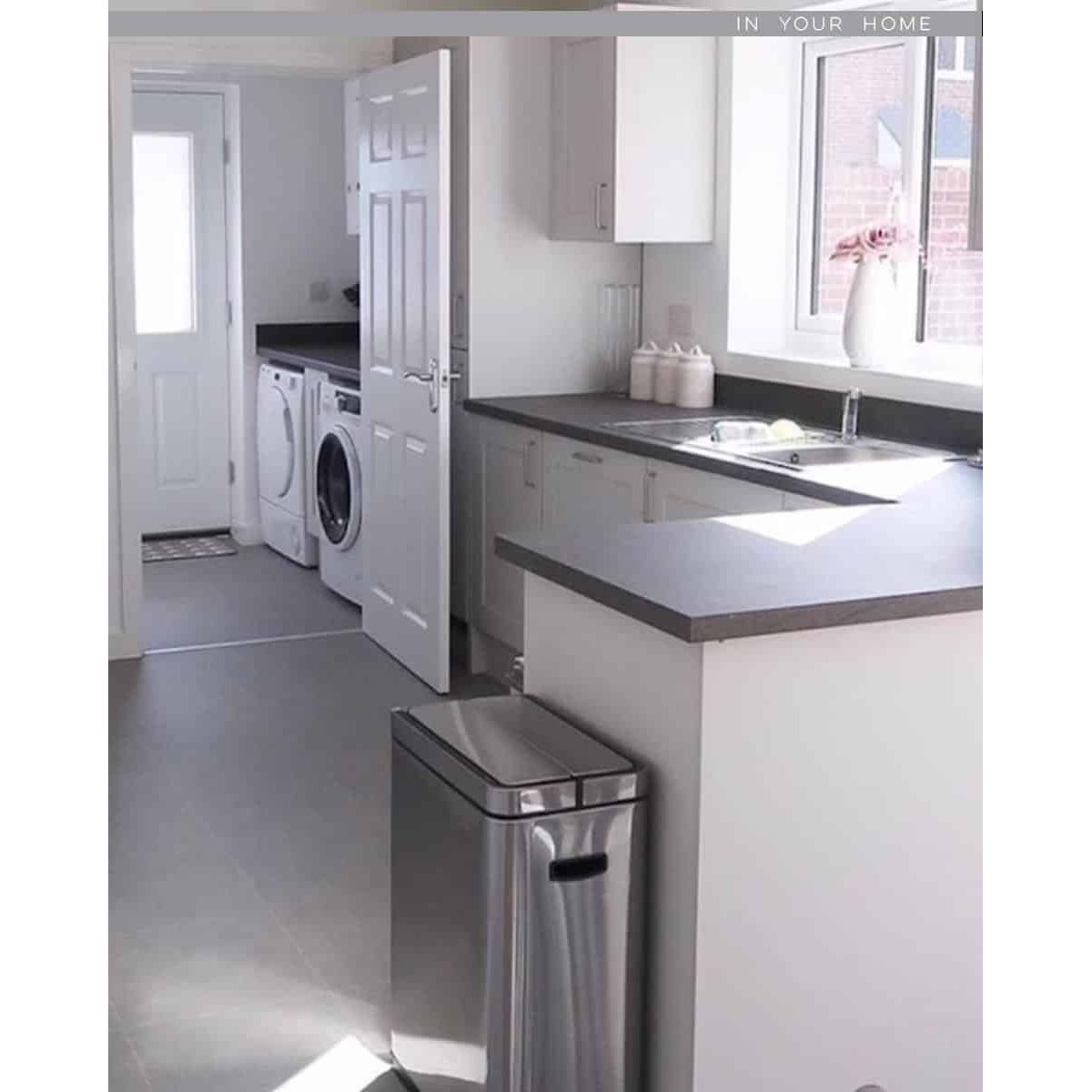 EKO Deluxe Phantom 45L Soft Close Sensor Kitchen Bin
