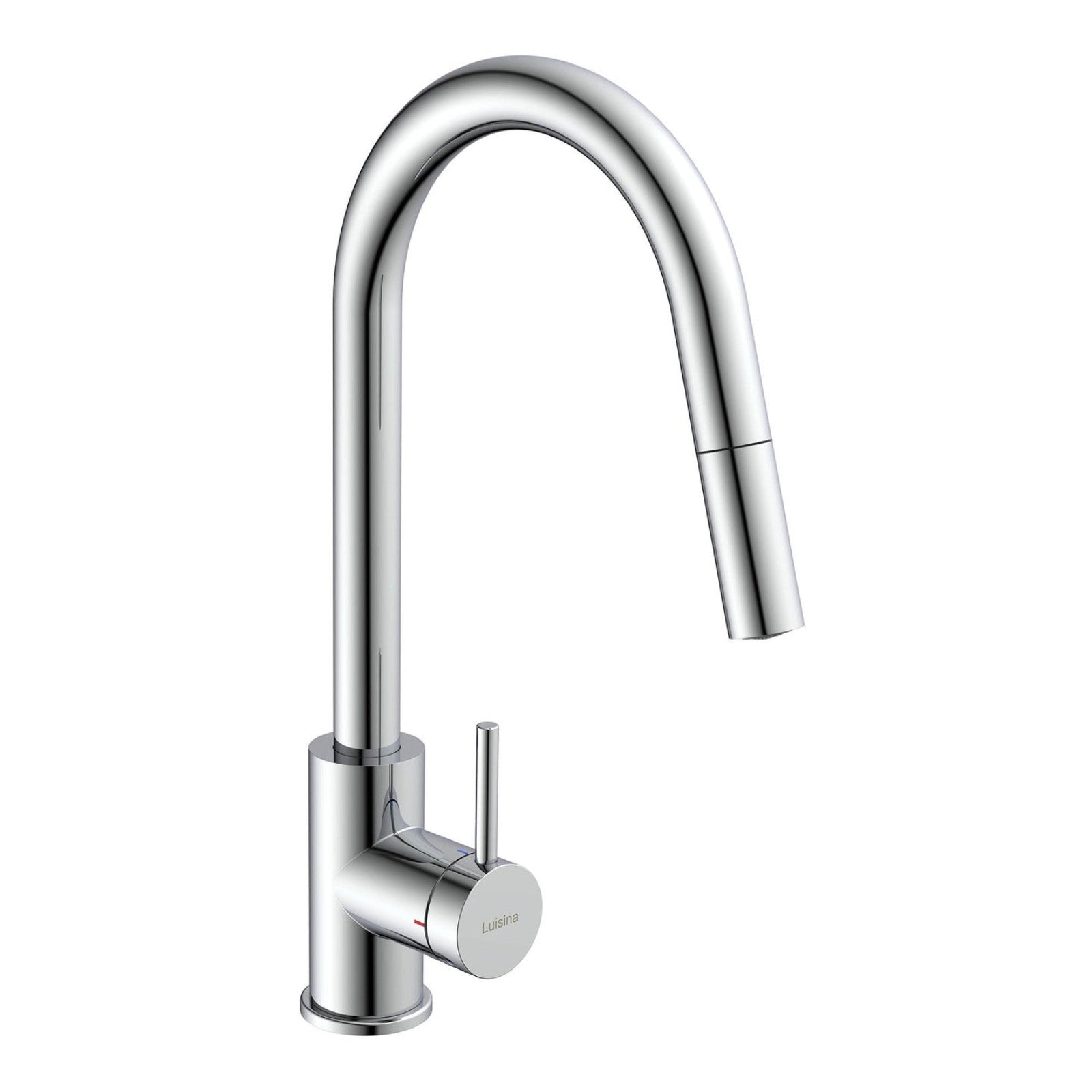 Luisina Kitchen Mixer Tap with Swivel Spout and Pull-out Single-jet Spray