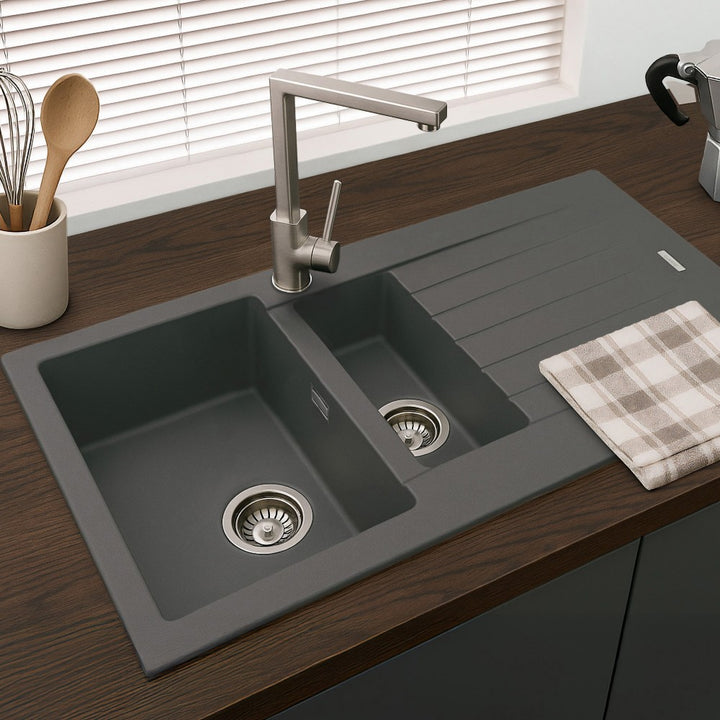 Harlyn Daymer 1.5 Bowl Granite Kitchen Sink