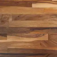 Deterra Solid Walnut Real Wood Kitchen Upstand
