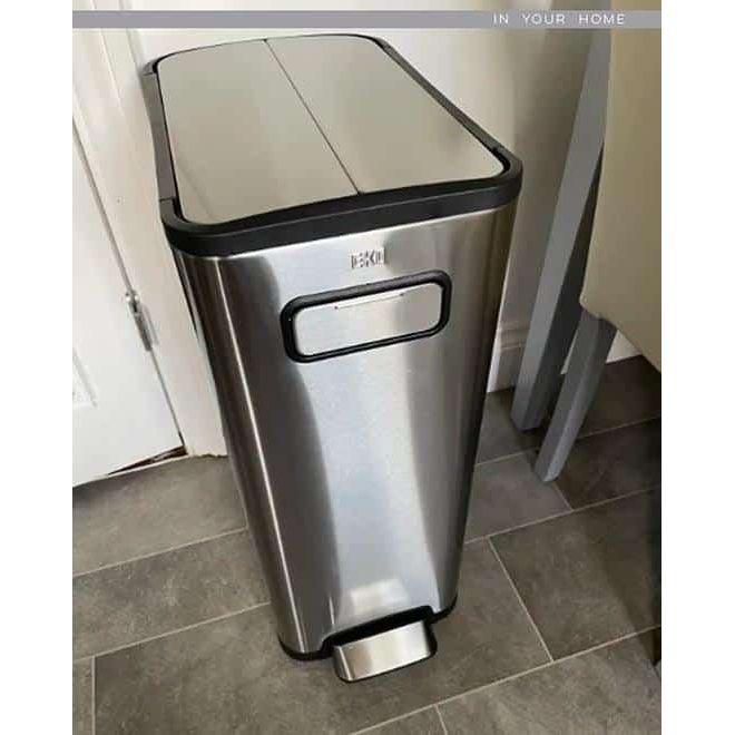 EKO Ecofly 30L Stainless Steel Kitchen Pedal Bin