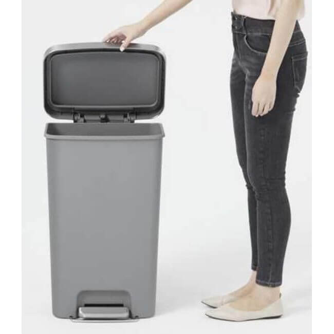 EKO Hana 45L Soft Close Stay Open Kitchen Pedal Bin