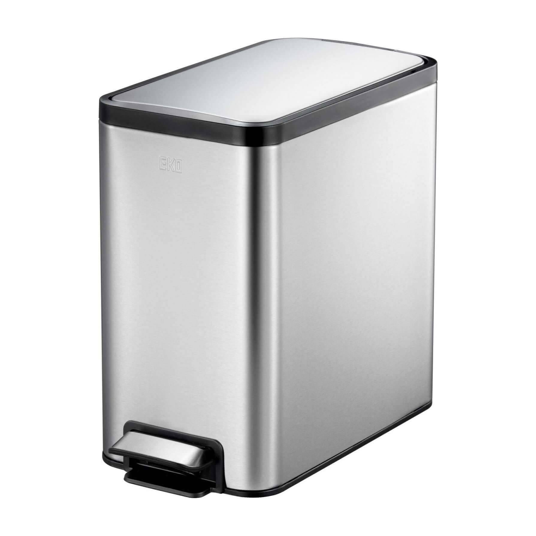 EKO Ecoslim 8L Stay Open Pedal Bin