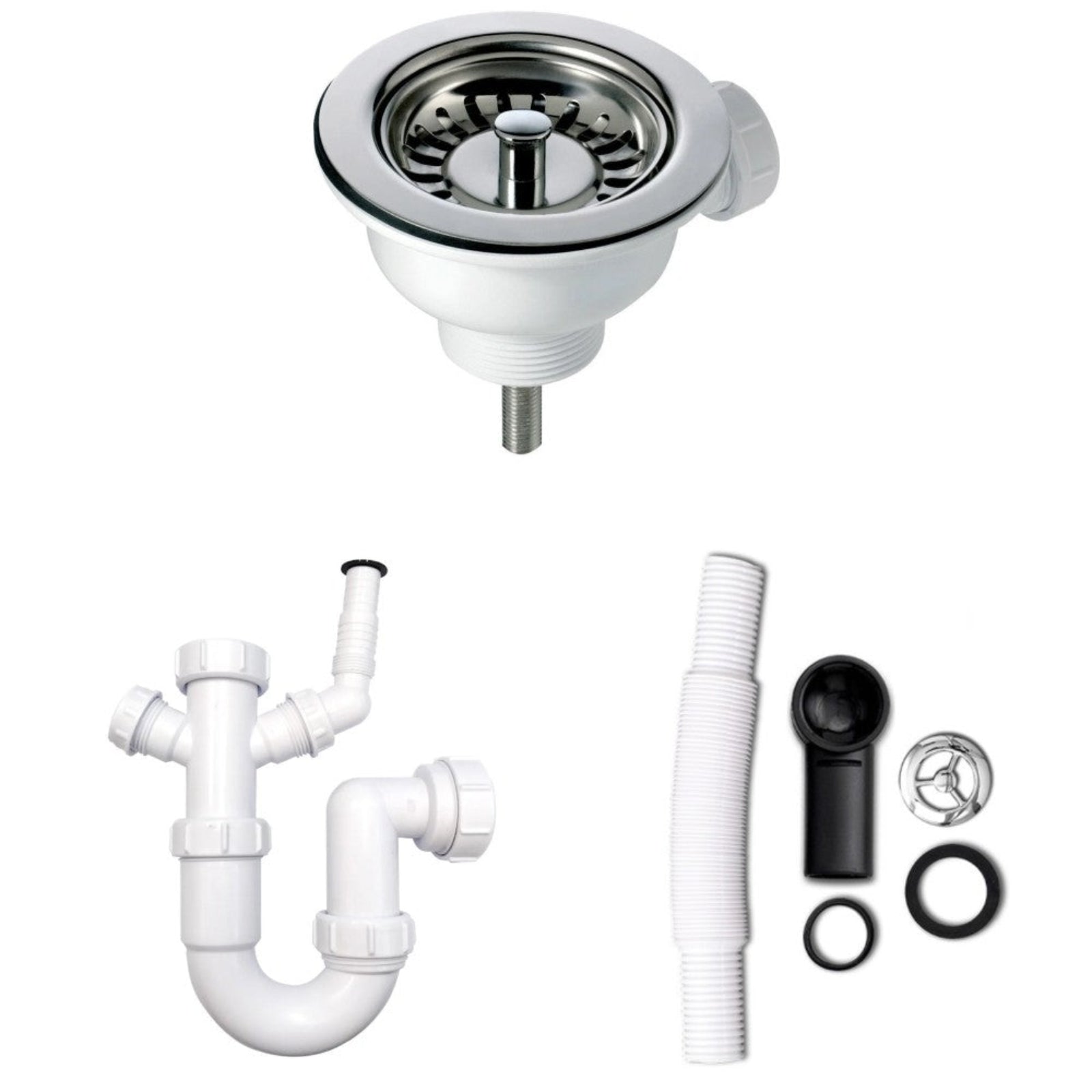 Replacement Waste Kit for Villeroy & Boch Farmhouse 60, 80 & 90 Kitchen Sinks