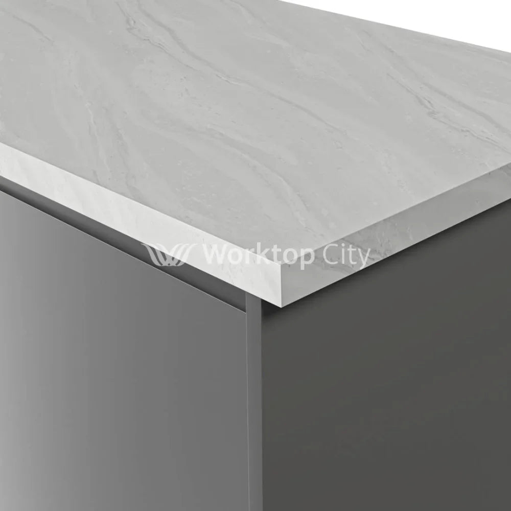 Formica Originals PP5014 Satin White Painted Marble Laminate Kitchen Worktops